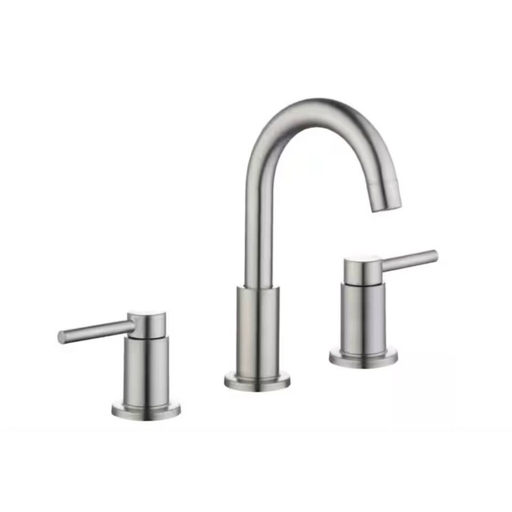NEW Glacier Bay Dorind 8 in. Widespread Double-Handle High-Arc Bathroom Faucet